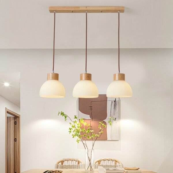 Dining Table Chandelier Glass Lampshade