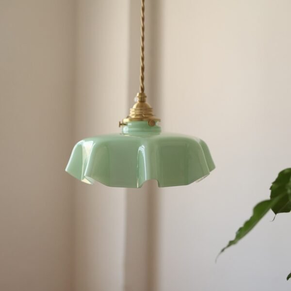 French Glass Pendant Lights Dining