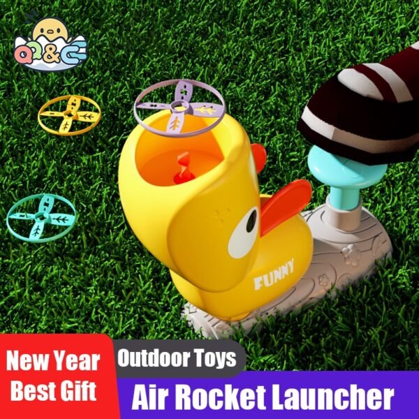 Air Rocket Launcher Outdoor Toy Soaring Rocket