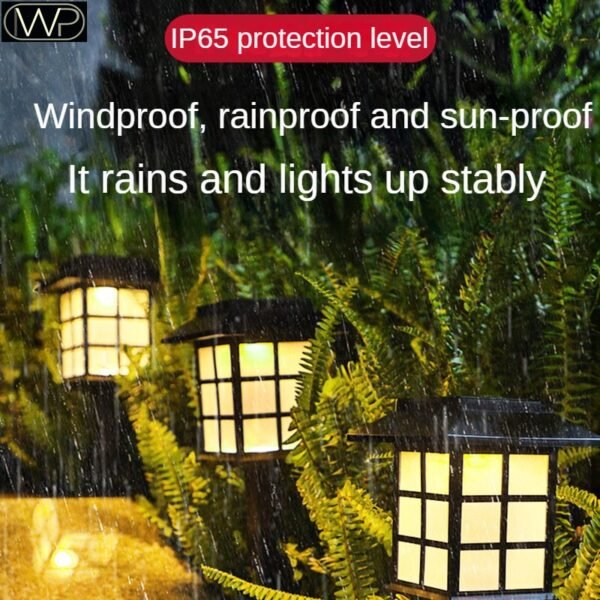 Outdoor LED Solar Lights Waterproof Lawn Lamps