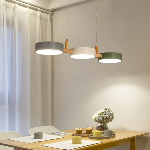 Nordic Wood Kitchen Pendant Lights